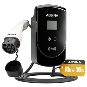 ABSINA Wallbox 11kw mit Typ 2 Ladekabel ab 499€