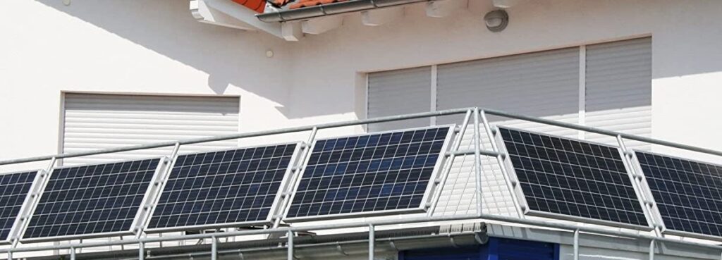 Balkon Solaranlage mit 800 Watt Leistung